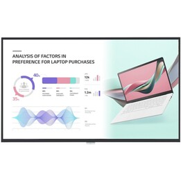 LG 98UH5J-H Ecrã de sinalização digital Ecrã de ecrã plano 2,49 m (98") LCD Wifi 500 cd/m² 4K Ultra HD Preto