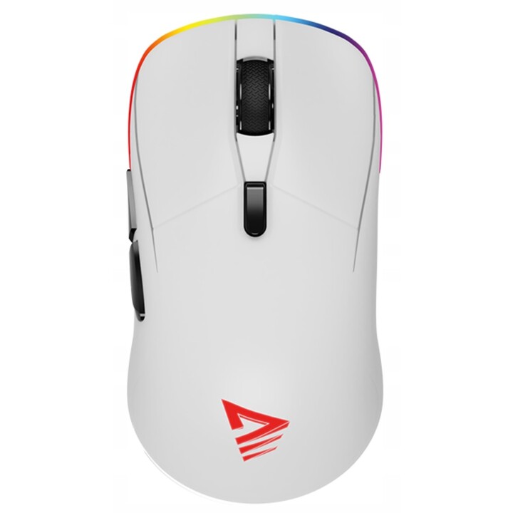 Savio RIFT Weiss Dual-Mode-RGB-Gaming-Maus