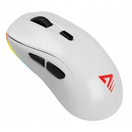 Savio RIFT Weiss Dual-Mode-RGB-Gaming-Maus