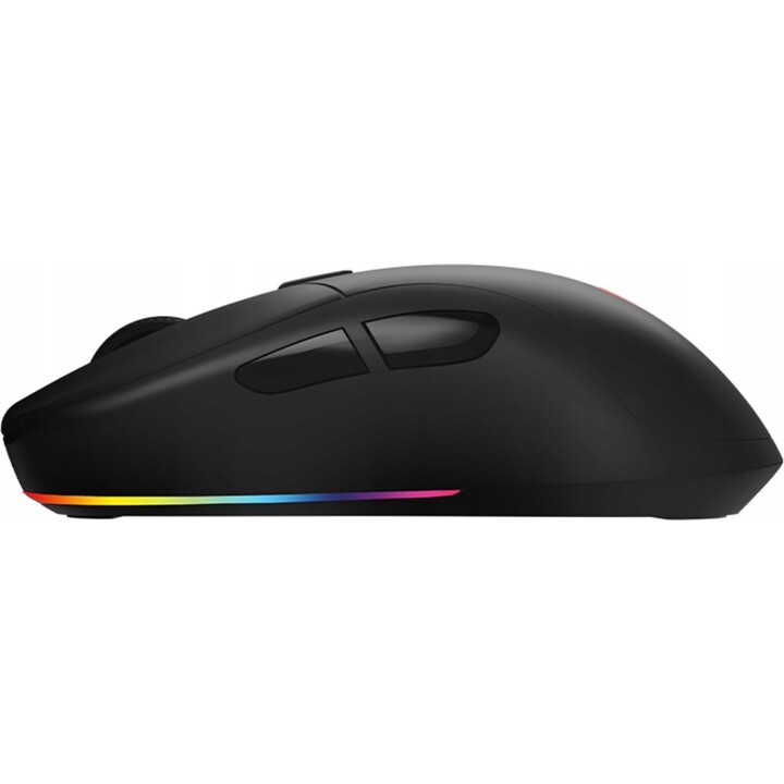 Savio RIFT BLACK ratón de juego RGB Modo Dual