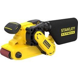 Stanley FMEW204K lijadora portátil Lijadora de banda 380 RPM Negro, Amarillo