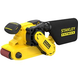 Stanley FMEW204K lijadora portátil Lijadora de banda 380 RPM Negro, Amarillo