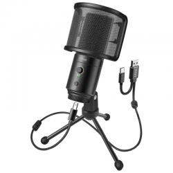 Fifine K683A USB Microphone for Recording and Broadcasting on PC and Mobile