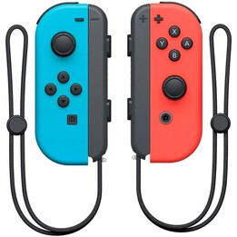 Powergaming Joy-Con conjunto esquerdo/direito comando compatível Nintendo Switch azul vermelho