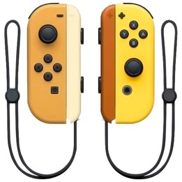 Joy-Con Controller Set Links/Rechts Nintendo Switch Kompatibel Braun Gelb