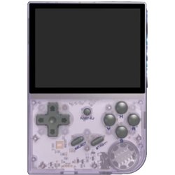 Console Portable Rétro Anbernic RG35XX 64Go Violet Transparent