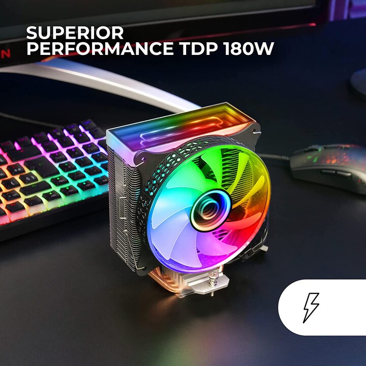 Ventilateur avec dissipateur thermique Mars Gaming MCPU-VR/ 12cm