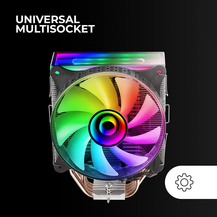 Ventilador com dissipador de calor Mars Gaming MCPU-VR/ 12cm