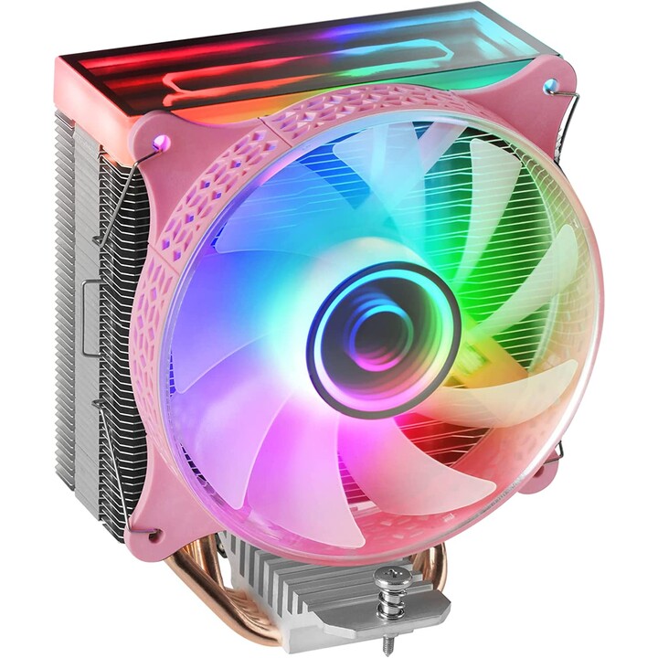 Lüfter mit Kühlkörper Mars Gaming MCPU-VRP/ 12cm/ Rosa
