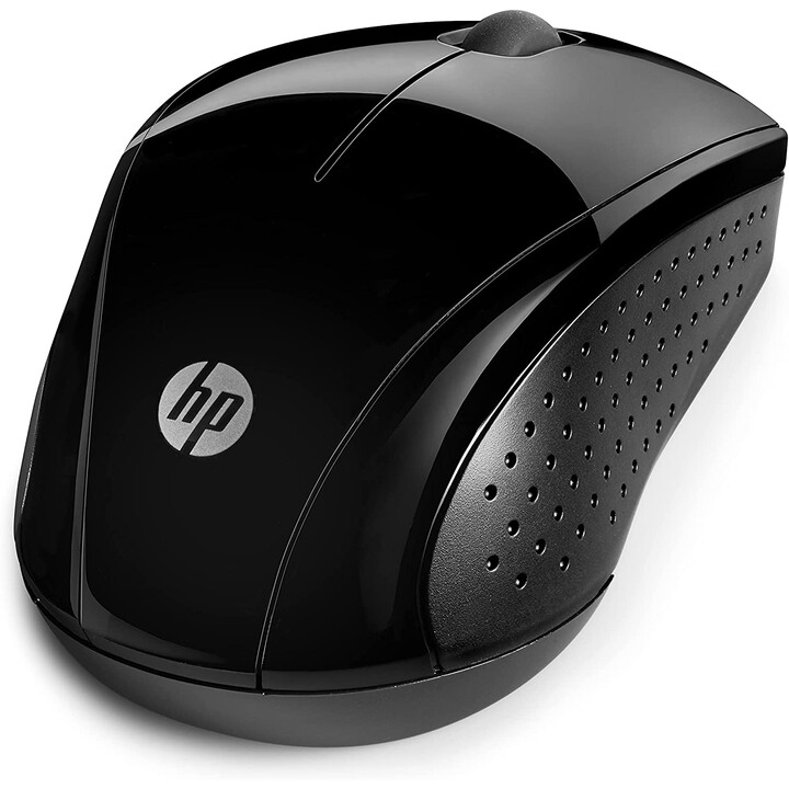 HP 220 Silent Wireless Mouse, 2.4 GHz Dongle, 15 Month Battery, Windows, Mac, Chromebook, Black