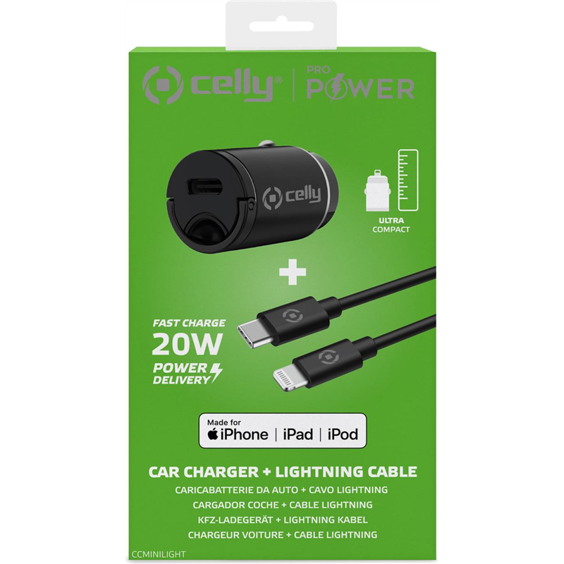 Kit chargeur de voiture 20w usbc et câble