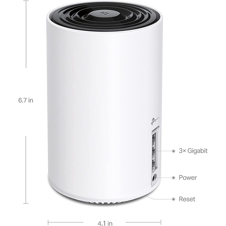 TP-Link Deco XE75 Tri-band (2,4 GHz/5 GHz/6 GHz) Wi-Fi 6E (802.11ax) Bianco 3 Interno