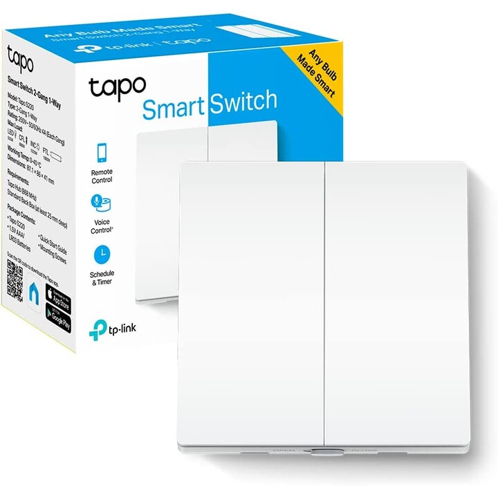 WI-FI SMART SWITCH TAPO S220 2 INPUTS