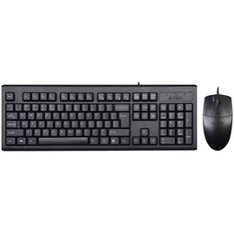 A4Tech KM-720620D clavier USB QWERTY Anglais Noir