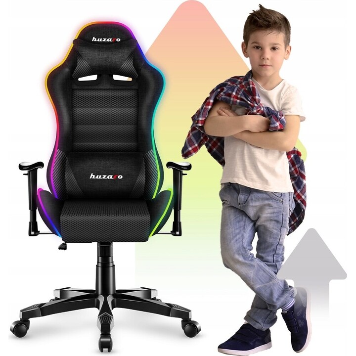 CHAISE DE JEU POUR ENFANTS HUZARO RANGER 6.0 RGB MESH
