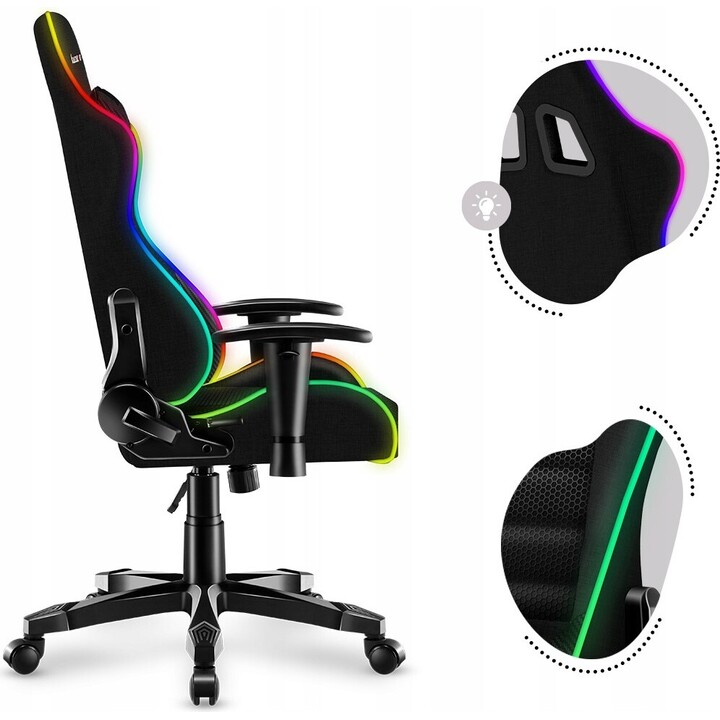 CHAISE DE JEU POUR ENFANTS HUZARO RANGER 6.0 RGB MESH