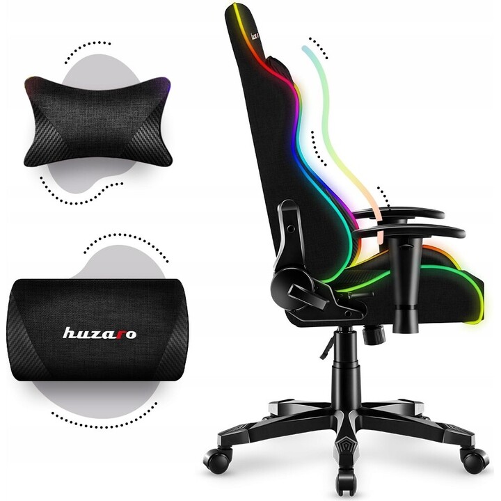 CHAISE DE JEU POUR ENFANTS HUZARO RANGER 6.0 RGB MESH
