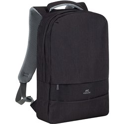 Bolsa para laptop Rivacase 7562 39,6 cm (15,6") Mochila preta, cinza