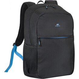 Rivacase Regent 8069 laptop case 43.9 cm (17.3") Backpack Black, Cyan