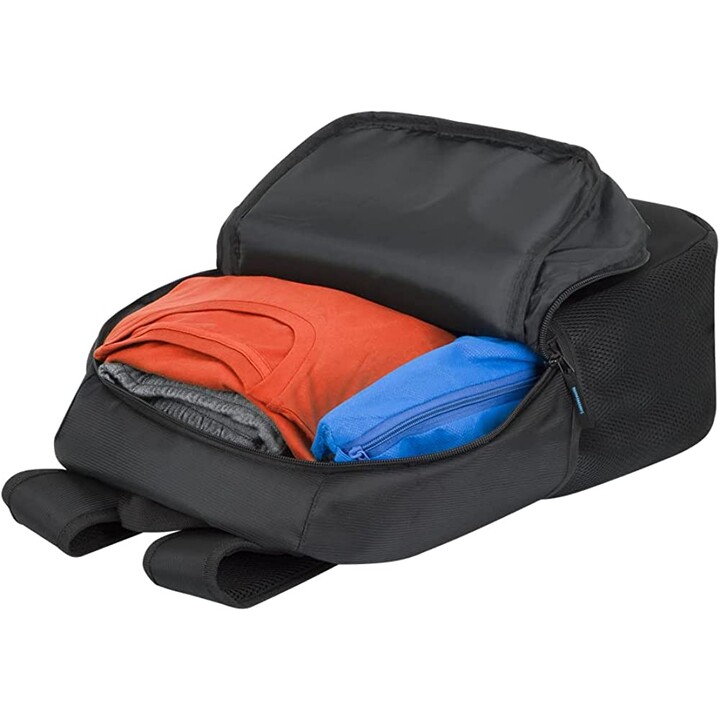 Rivacase Regent 8069 maletines para portátil 43,9 cm (17.3") Mochila Negro, Cian