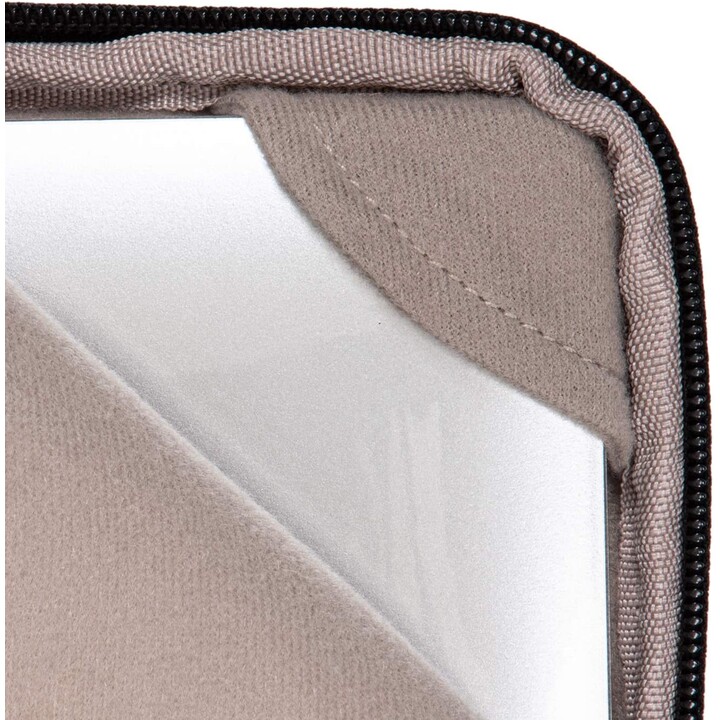 RIVACASE Cartella Anvik porta pc 15.6", nera, con manico, materiale impermeabile, interno felpato, tasca posteriore porta s