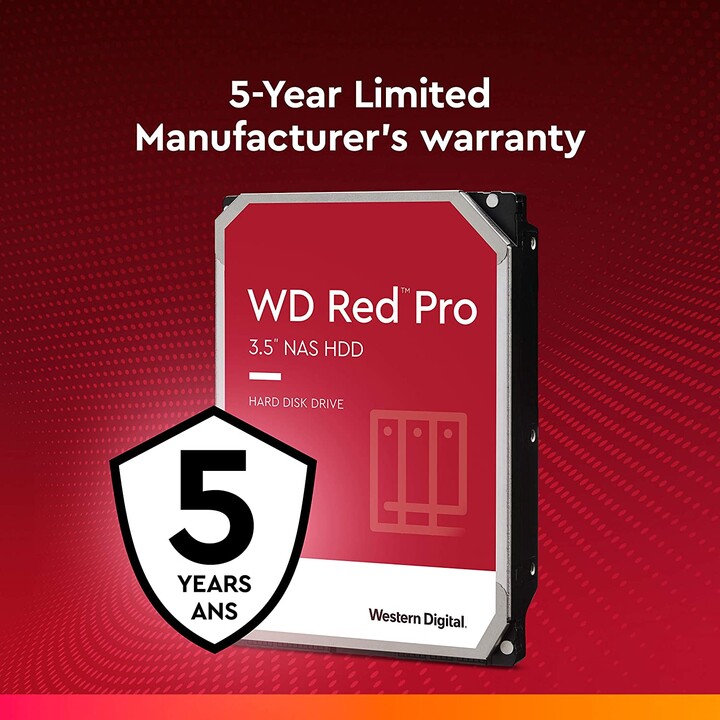 Western Digital Red Pro 3.5 Zoll 22000 GB Serial ATA III