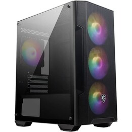 MSI computer case Black,Transparent