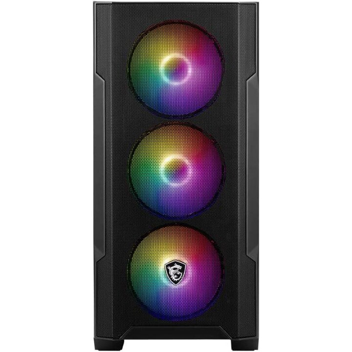 MSI computer case Black,Transparent