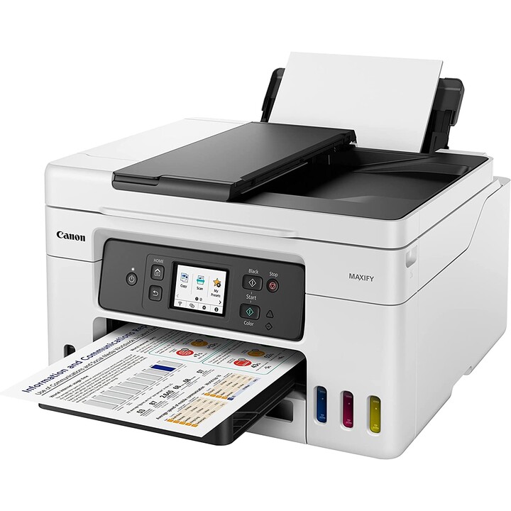 Canon MAXIFY GX4050 MegaTank multifunction printer (A4, 3in1, printer, scanner, copier, fax, USB, LAN, WLAN, duplex)