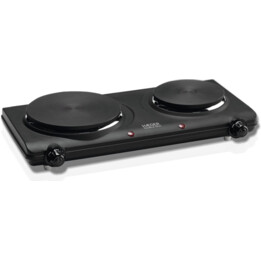 Placa Eléctrica de Cocción Haeger HP-02B.013A 2 Fogones 2250 W Negro