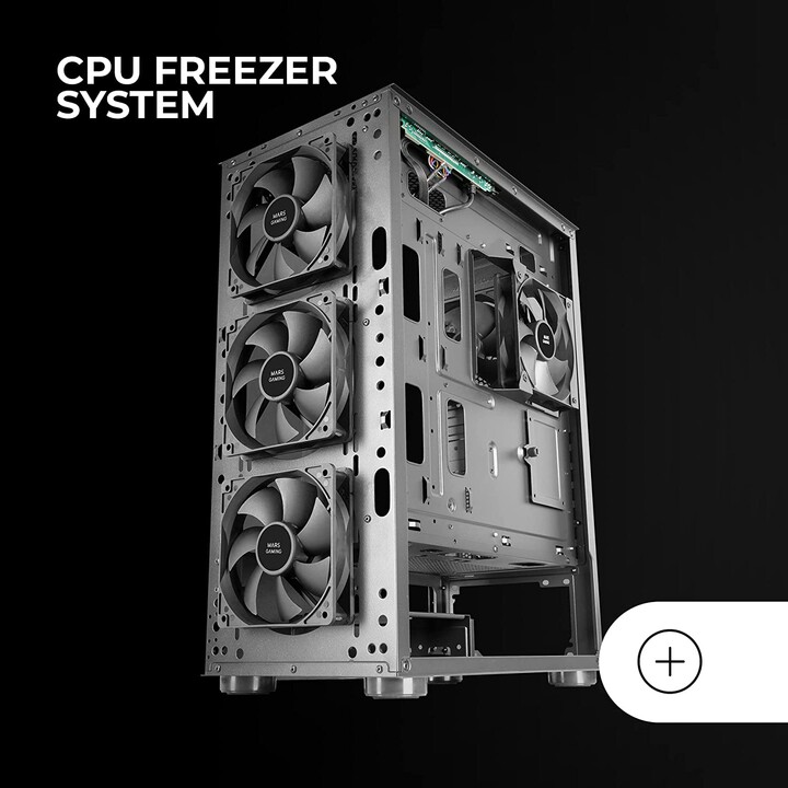 Custodia da gioco Mars Gaming Tower MC-PRO2/ nera