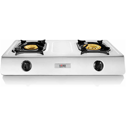 Hornillo de Gas Haeger 2-N5-H 2 Fogones Blanco