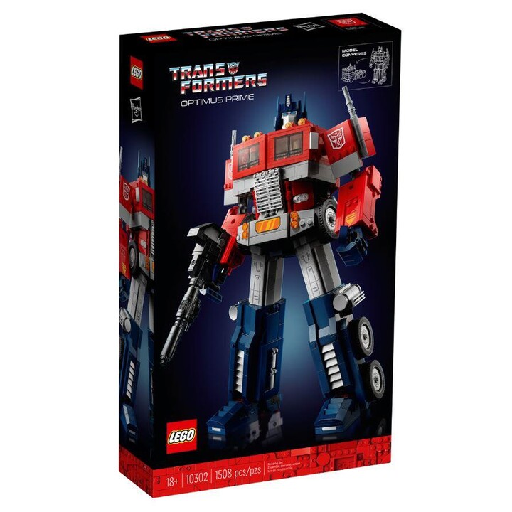 Transformateurs d'icônes LEGO® Optimus Prime 10302