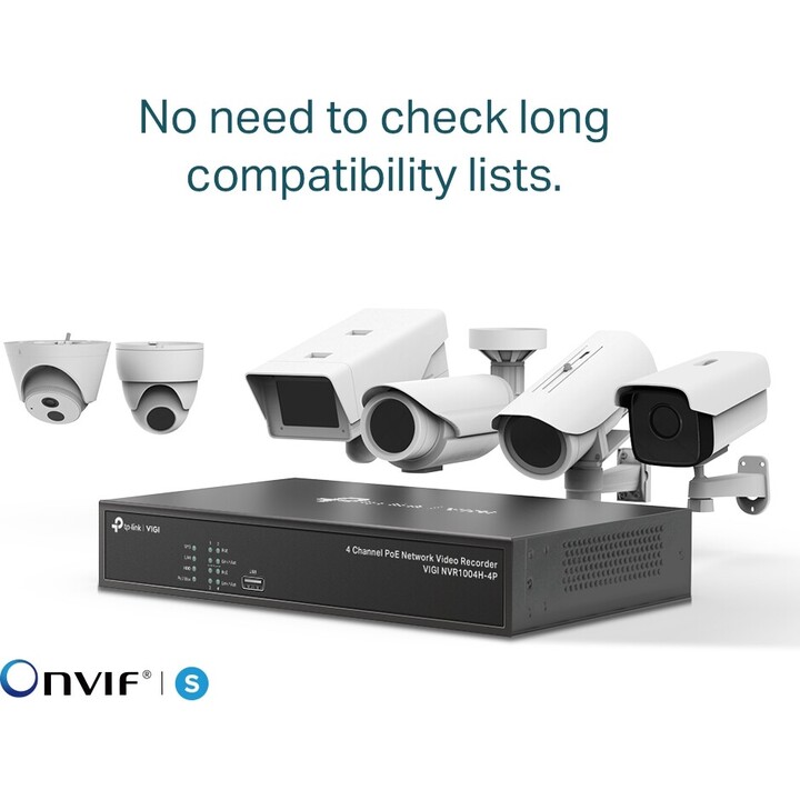 TP-LINK VIGI NVR1004H-4P Rejector
