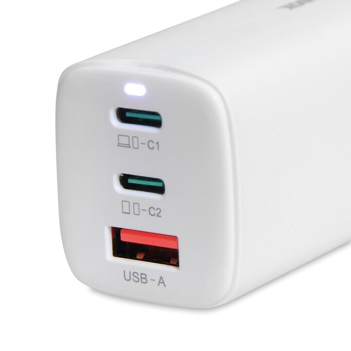 iBOX C-65 Weiß, GaN 65W Universal-Ladegerät