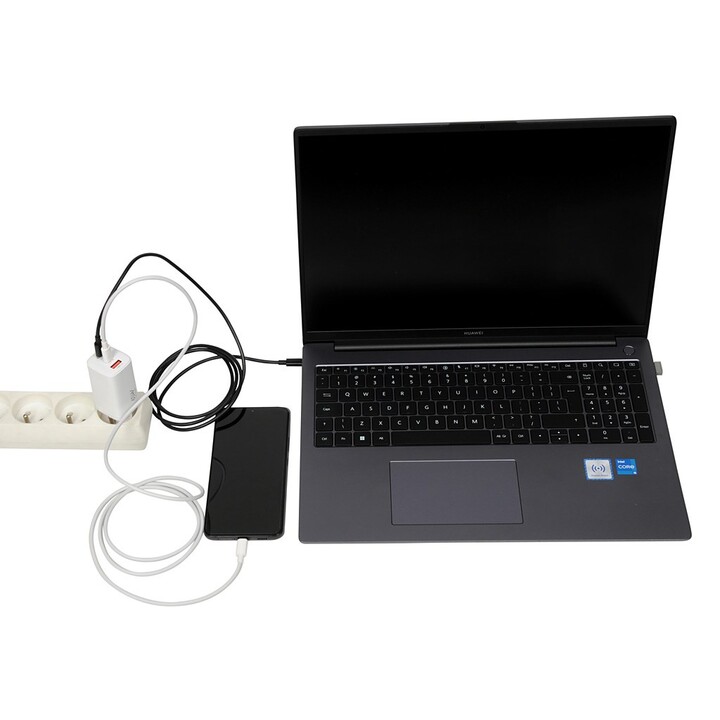 iBOX C-65 Weiß, GaN 65W Universal-Ladegerät