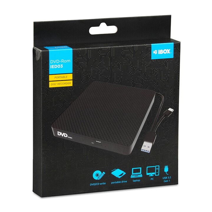 iBOX IED03 Graveur DVD externe