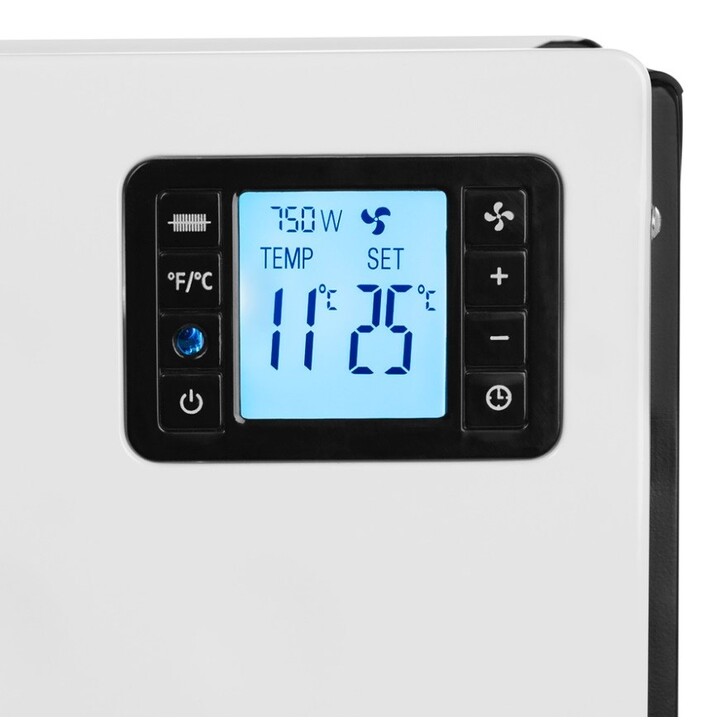 Radiateur Convecteur Noveen CH8000 LCD Smart Blanc