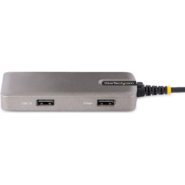 StarTech.com USB-C Multiport Adapter, 4K 60Hz HDM mit HDR, 3-Port USB Hub, 100W Power Delivery Pass-Through, USB Typ-C Mini Dock