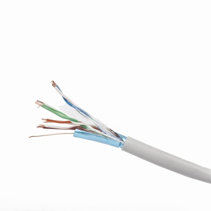 Gembird CAT5e FTP 100m network cable F/UTP (FTP) Gray