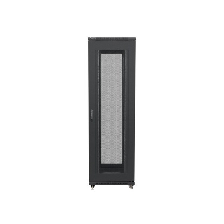 LANBERG 19" RACK STANDING UNIT 42U 800X1000 NEGRO puerta perforada
