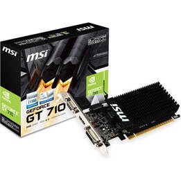 MSI Placa de vídeo GeForce® GT 710 2GB