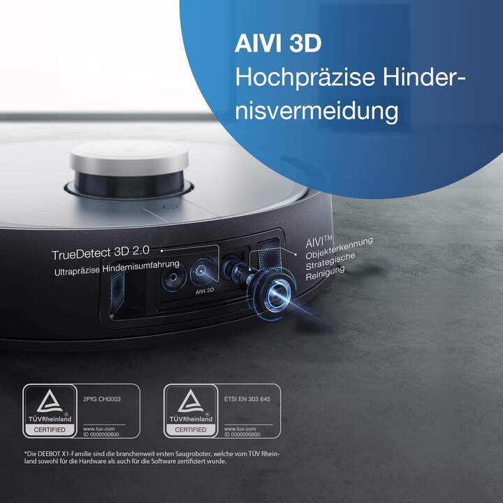 Cleaning robot Ecovacs Deebot X1 Plus