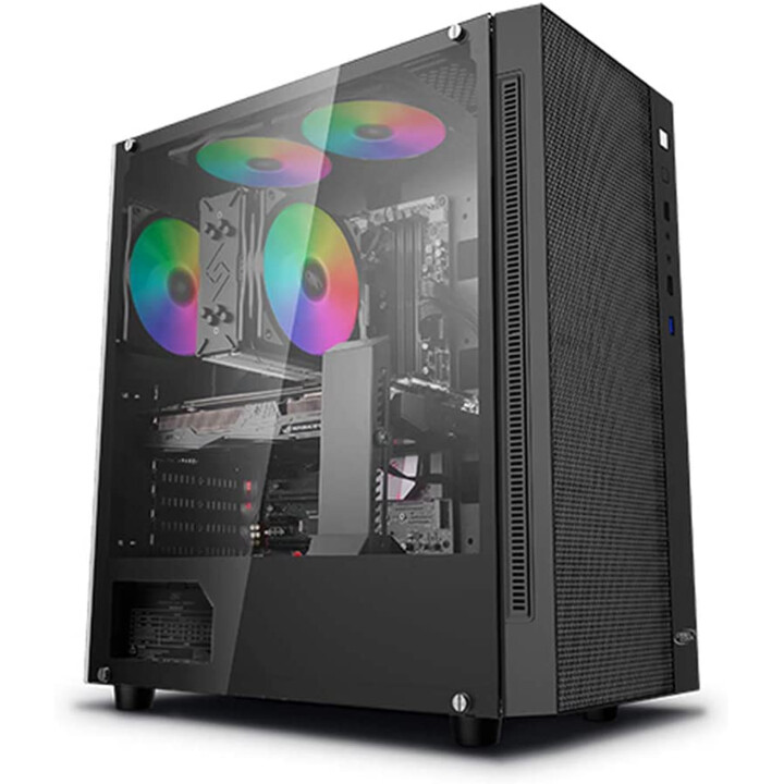 Deepcool MATREXX 55 Mesh Gaming Verre Trempé - Boîtier/Tour