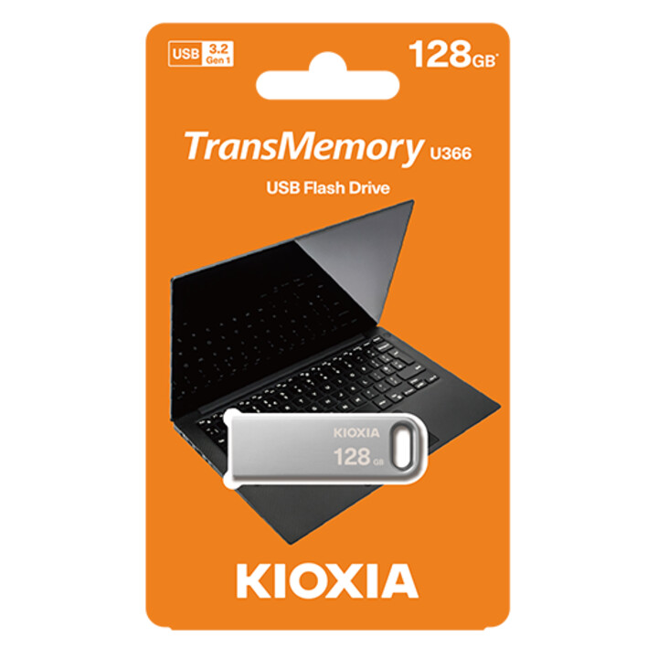 Kioxia 128gb Usb3.2 U366 metallo argento Pendrive