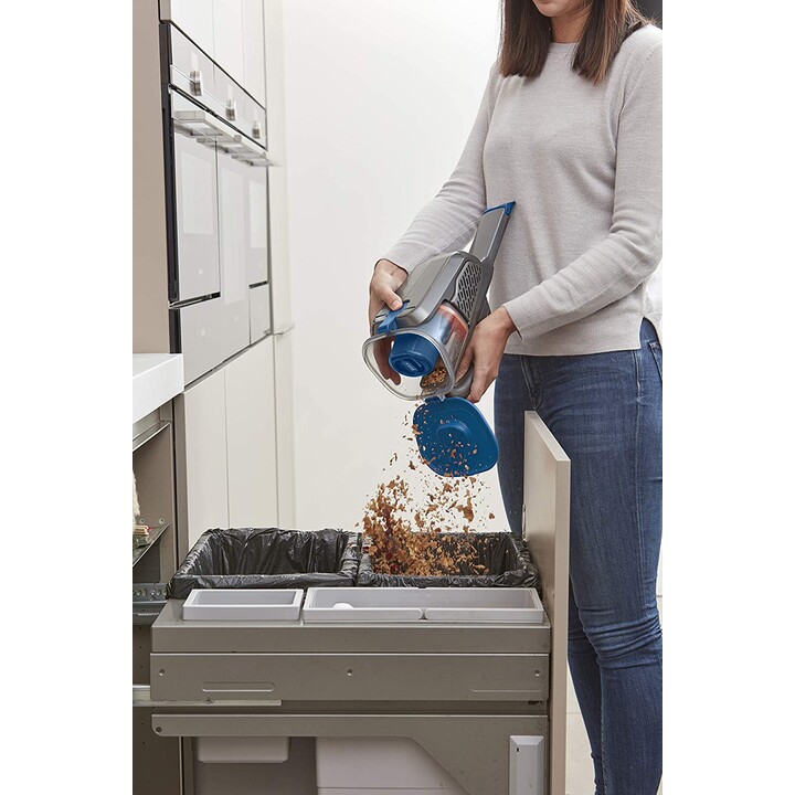 BLACK+DECKER BHHV320J aspiradora de mano azul