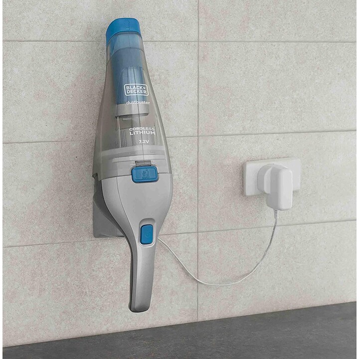 Aspirapolvere portatile con batteria Nero + Decker NVC-215-WA / 7,2 V / Autonomia 10 min