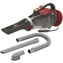 Aspirador de Mano con adaptador mechero Black+Decker ADV-1200/ 12V/ Depósito 610ml