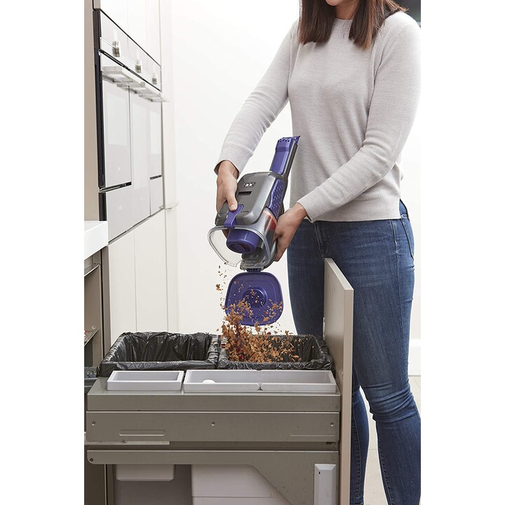 BLACK+DECKER BHHV520BFP aspirapolvere portatile per peli di animali 36Wh 18V viola