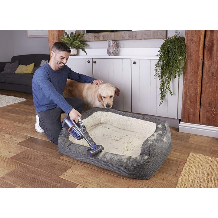 BLACK+DECKER BHHV520BFP Aspiradora de mano para pelo de mascotas 36Wh 18V violeta